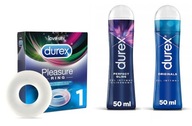 Erekčný krúžok DUREX Pleasure RING + 2x hydratačný intímny gél