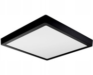 LED panel 24W štvorcový PLAFON BLACK povrchová montáž