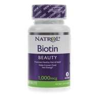 Natrol Biotin 100T VYPADÁVANIE A RAST VLASOV