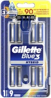 Sada holiacich strojčekov Gillette Blue3 HYBRID