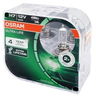 Žiarovky H7 Osram Ultra Life 12V 55W 2 ks.