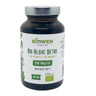 BIO Detox z rias (chlorella + spirulina) - 500 mg -