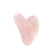 Gua Sha kameň na masáž tváre Fluff pink quartz