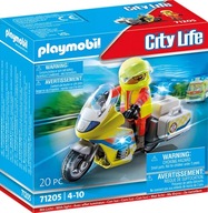 Záchranný bicykel Playmobil City Life 71205