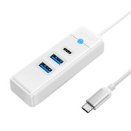 Orico Hub USB-C 2x USB-A 3.0 + USB-C Thunderbolt 3