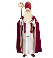 BISHOP CLAUS KOSTÝM SANTA CLAUS ŠATY xxl/xxxl