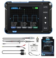 DSO153 mini osciloskop s generátorom 1MHz 5MSa/s + sonda + Fnirsi adaptér