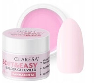 CLARESA SOFT&EASY UV/LED GEL BUILDING 45g PANNA COTTA PINK PINK