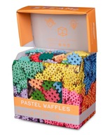 Pastelové bloky Mini Waffle 300 ks. Pastelové vafle