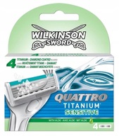 Wilkinson Quattro Titanium Sensitive vložky 8 ks