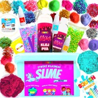 SLIME MEGA SET XXL VEDRA DARČEK NA VÝROBU SLIZU