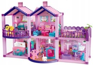 DOLLHOUSE PONIES VILA FÓRKY NÁBYTOK TERASA