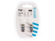 VISION W5W T10 LED CANBUS ŽIAROVKY 12/24V 18x SMD 2016 SUPER JASNÉ DIÓDY