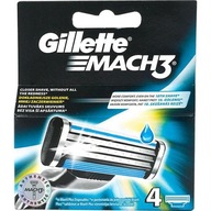 ZÁSOBA NÁPLNE NA HOLENIE GILLETTE MACH3 4 KS