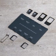 UNIQ Sim Adapter Traveler Kit organizér 7v1