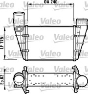 INTERCOOLER AUDI A4 A6 VW PASSAT 1,8-2,8