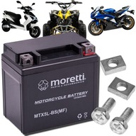 MORETTI MTX5L-BS 5 Ah YTX5L-BS motorkárska gélová batéria