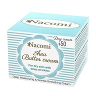 Nacomi 50+ Shea krém na tvár na deň - 50 ml