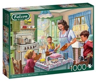 Jumbo Puzzle 1000 ks FALCON Pomáhame mame