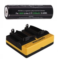 Batéria PATONA 18650 Li-lon 3350mAh + nabíjačka