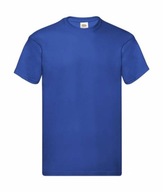 Ovocné originálne tričko kráľovskej modrej farby. M.