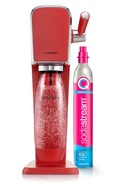 SodaStream Art Red Saturator + valec a fľaša