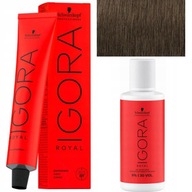 SCHWARZKOPF IGORA KRÁĽOVSKÁ FARBA SET 7-0 + OXYDANT