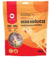 MAKOVANÉ ZAJÍČKOVÉ UCHY PLNené KAČKOU 500G