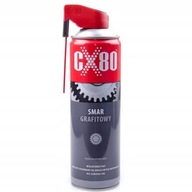 CX80 Grafitové mazivo na prevody a reťaze proti hrdzi 500 ml Duo Spray