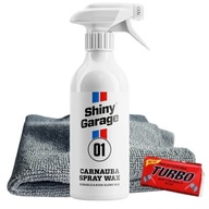 SHINY GARAGE CARNAUBA SPRAY WAX V2 Advanced tekutý vosk v spreji 500ml