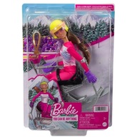 BARBIE Zimná paralyžiarska bábika HCN33 Mattel