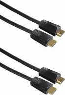 Kábel Hama Techline 4K HDMI 1.4 1,5 m čierny x2