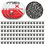 3x UMAREX MOSQUITO RIBED 4,5 mm 500 ks.