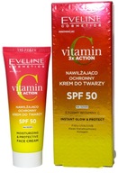 Ochranný hydratačný krém na tvár s vitamínom C SPF50 Eveline