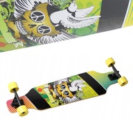 ABEC7 LONGBOARD SKATEBOARD, KANADSKÝ JAVOR, VEĽKÉ KOLESÁ