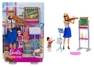 BARBIE UČITEĽKA HUDBY KARIÉRA FXP18 MATTEL