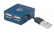 4-portový Mini USB 2.0 HUB 4x USB-A rozbočovač