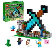 LEGO SET 21244 MINECRAFT BASTION CREEPER MEČ