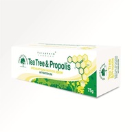 Antibakteriálna zubná pasta Tea Tree s PROPOLISOM (bez fluoridu) 75g MELALE