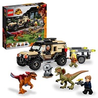 LEGO JURASSIC WORLD TRANSPORT PYRORAPTOR A DILOFOSAURY (76951) [BLOKY]