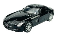 WELLY MERCEDES-BENZ SLS AMG BLACK 1:34 NOVÝ KOVOVÝ MODEL 43627