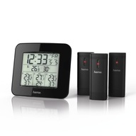 HAMA Meteostanica EWS-TRIO 3 Sensors Black