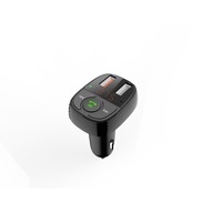 Devia FM transmitter Smart black MP3 2USB QC 3.0