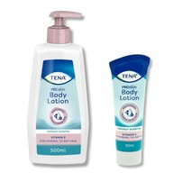 TENA BODY LOTION hydratačná telová emulzia s vitamínom E 500ml + 20ml