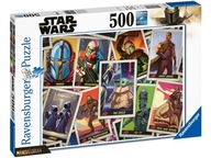 RAVENSBURGER Star Wars Mandalorianske puzzle