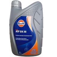 Olej GULF ATF DX III pre automatické prevodovky a posilňovač riadenia 1L