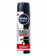 NIVEA MEN MAX PROTECTION Black & White pánsky antiperspirant v spreji 150ml