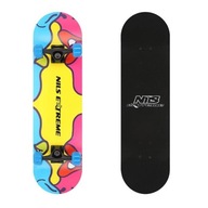 NILS Classic Wooden Skateboard 9 Layers Maple