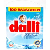 DALLI Prací prášok Sensitive 100 praní 6,5 kg