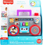 FISHER PRICE RÁDIO RECORDER ŠTEŇA POĽSKÁ VERZIA GYC17